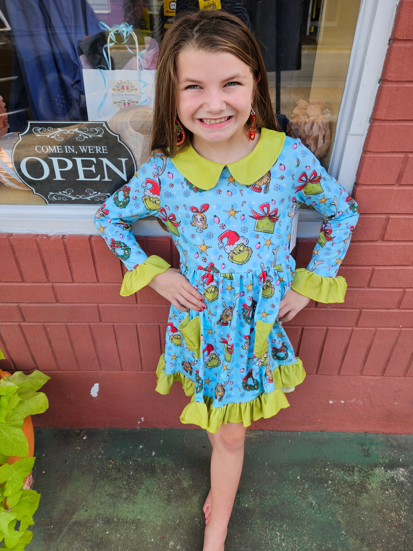 Grinch and Max Dress