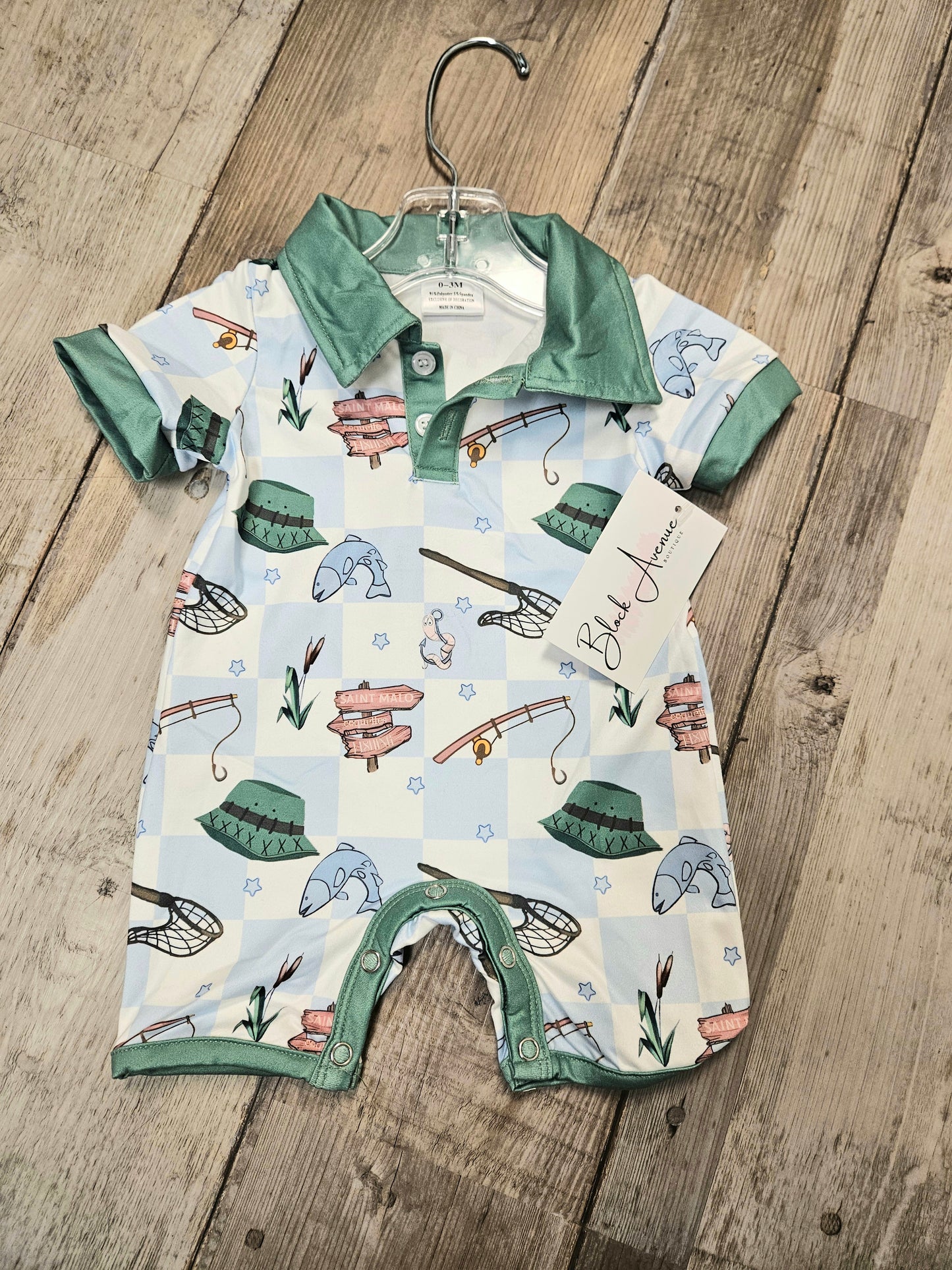 Fishing Buddy Romper