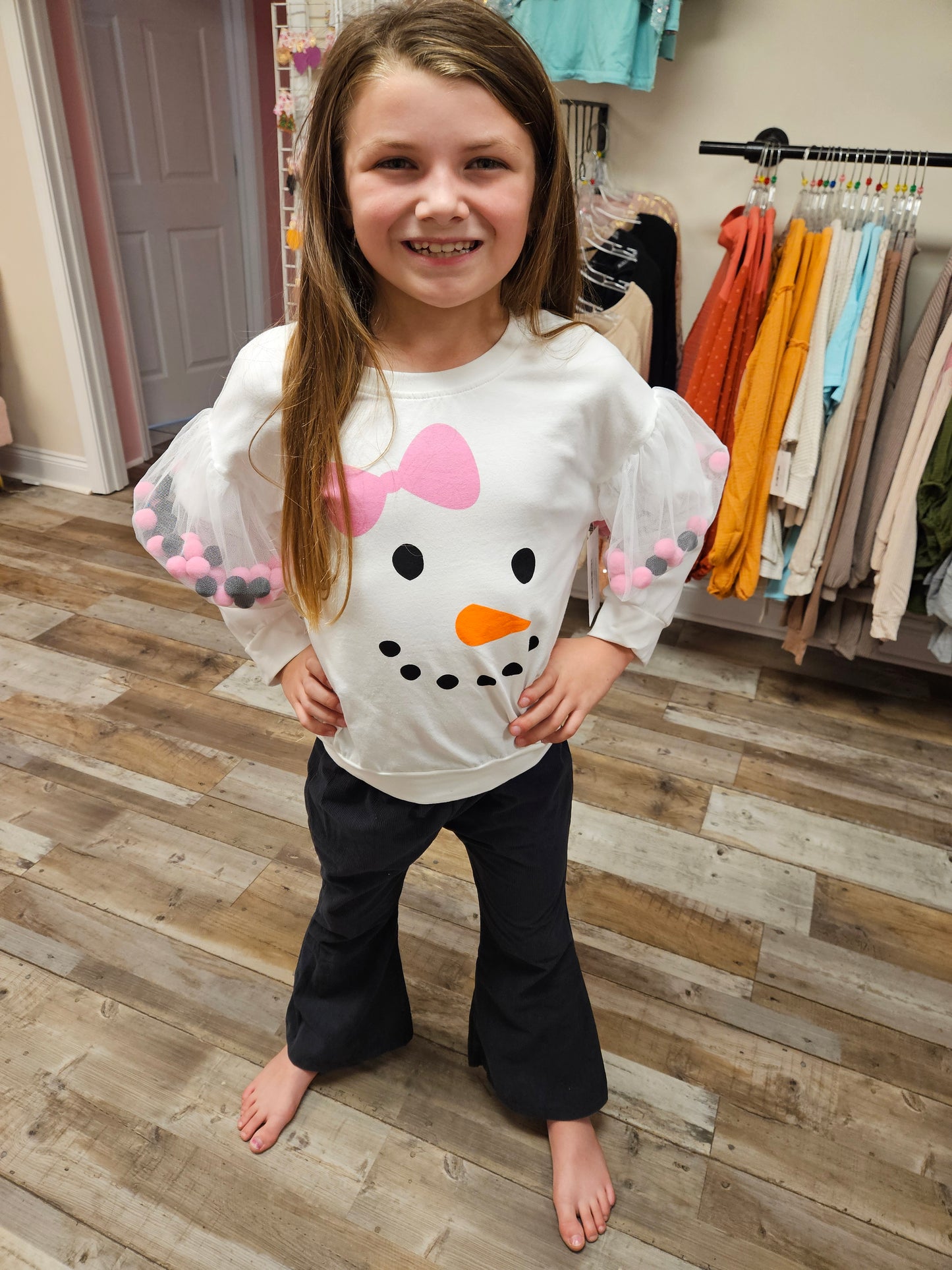 Snowman Pom Set