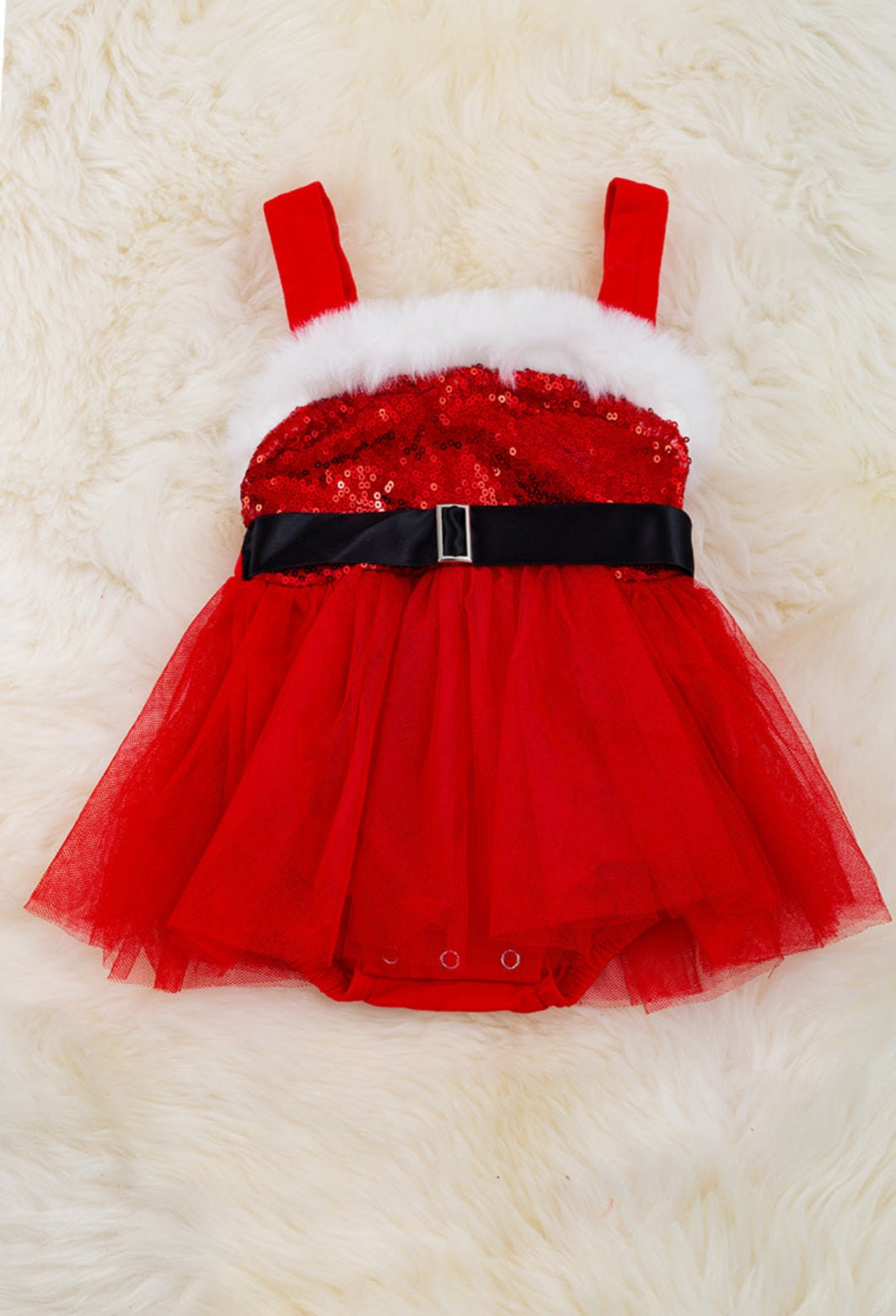 Sequin Santa Onesie