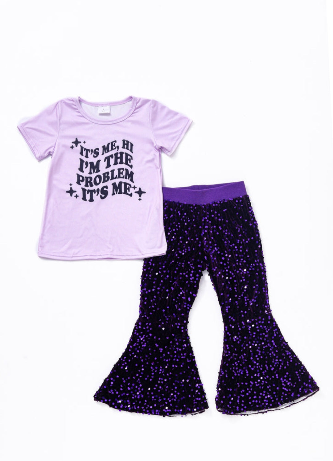 I'm the Problem Sequin Set
