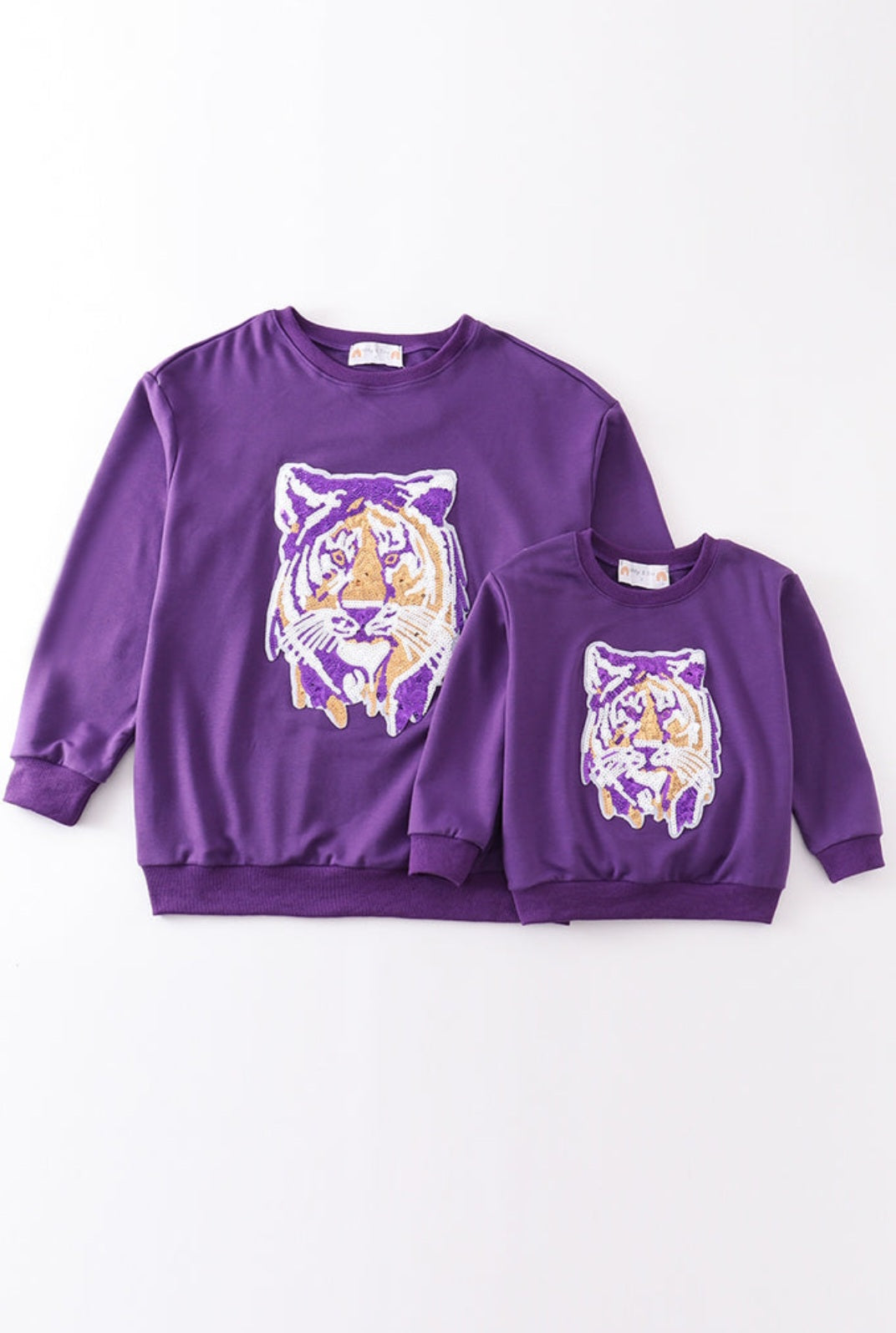 Sequin LSU Tiger Sweatshirt