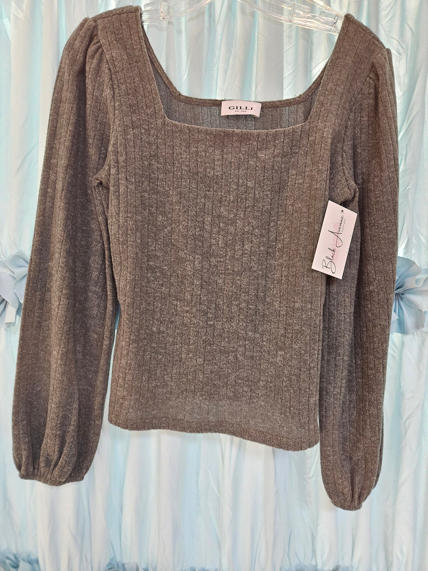Teens Hunter Square Neck Sweater